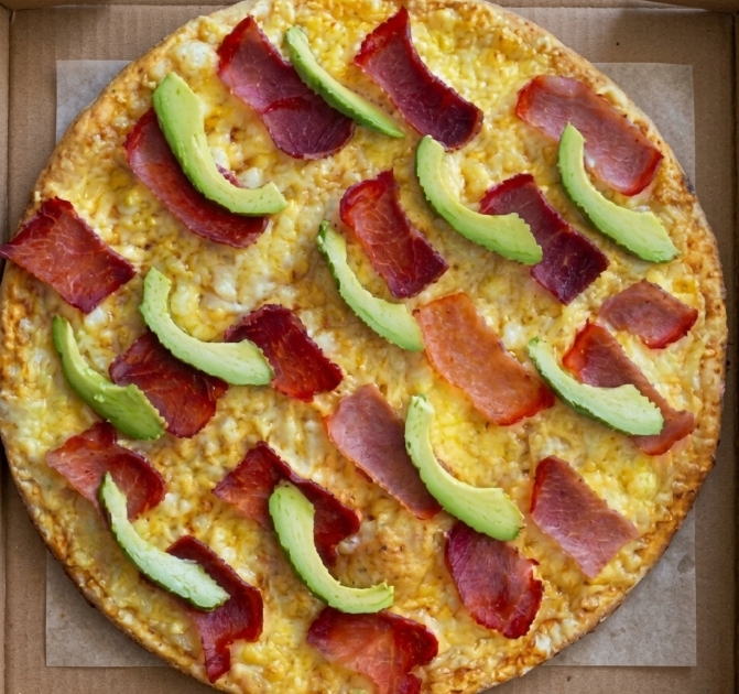 Pizza de 2 ingredientes